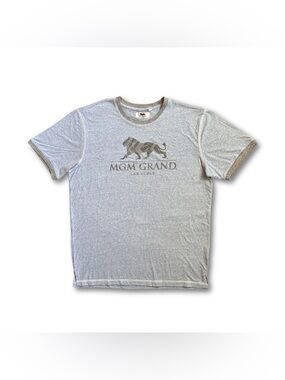 Vintage MGM Grand Las Vegas Lion Men’s Size M Blue Graphic T-Shirt